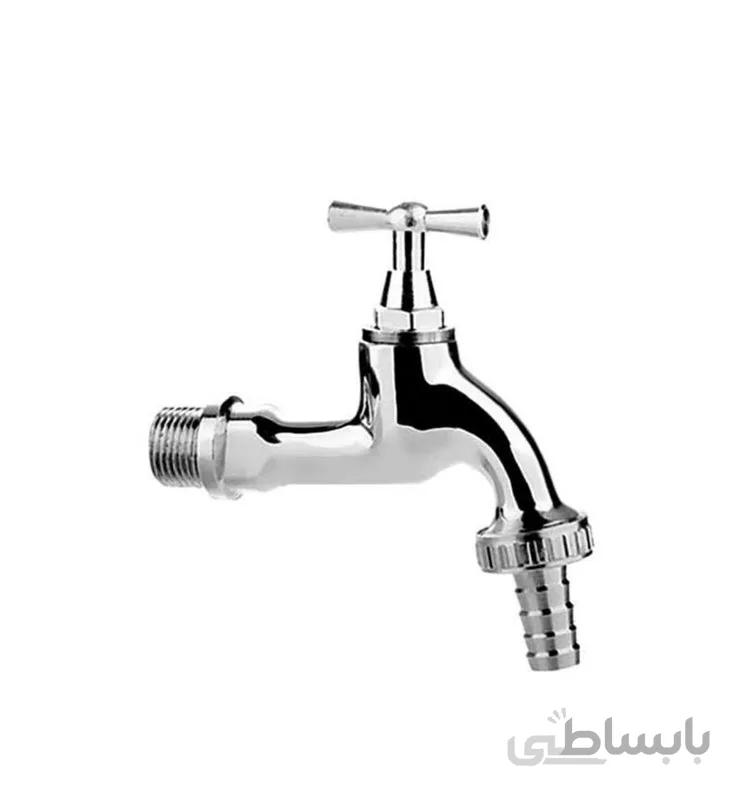 شیر آب حیاطی کروم ماندگار