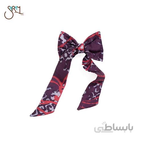 گیره سر پاپیونی با پارچه باتیک مدل 2011
