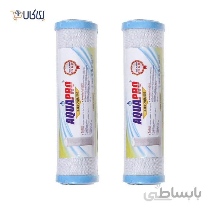 فیلتر دستگاه تصفیه آب آکوا پرو Aqua pro (مرحله سوم) فیلتر کربن بلاک CTO