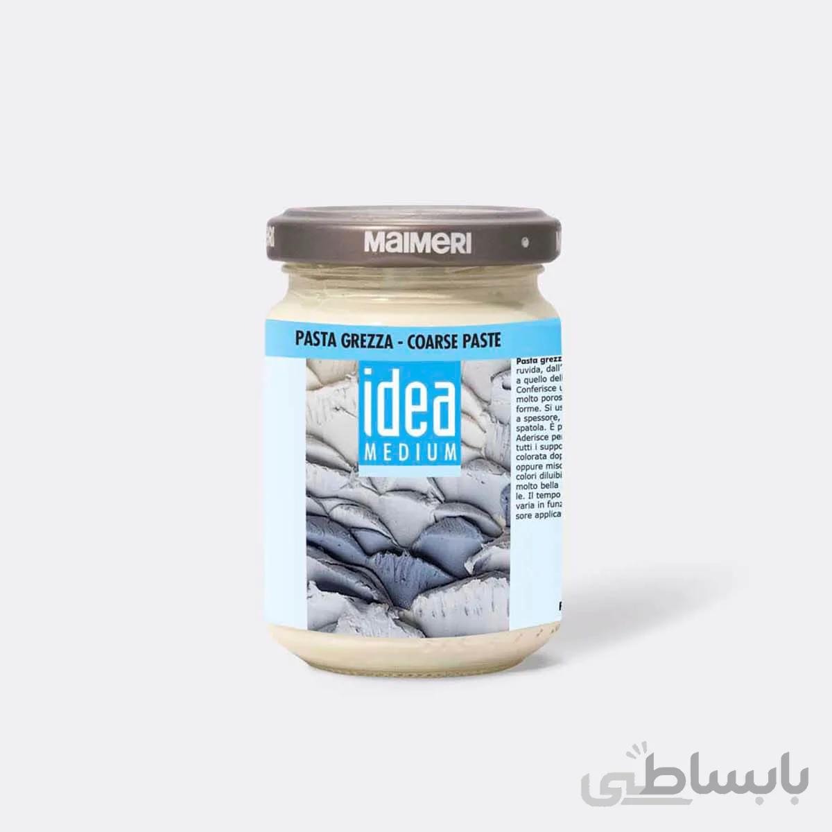مدیوم خمیر شن برای رنگ روغن و اکریلیک 125ml آیدیا کد730
