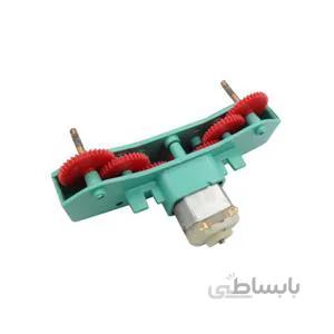 موتور گیربکس دار دو شفت