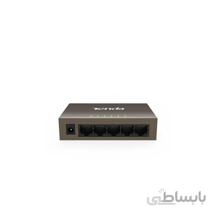 سوییچ ۵ پورت Tenda TEF1005D 5Port Desktop Switch ا Tenda TEF1005D 5-port 10/100M Desktop Switch