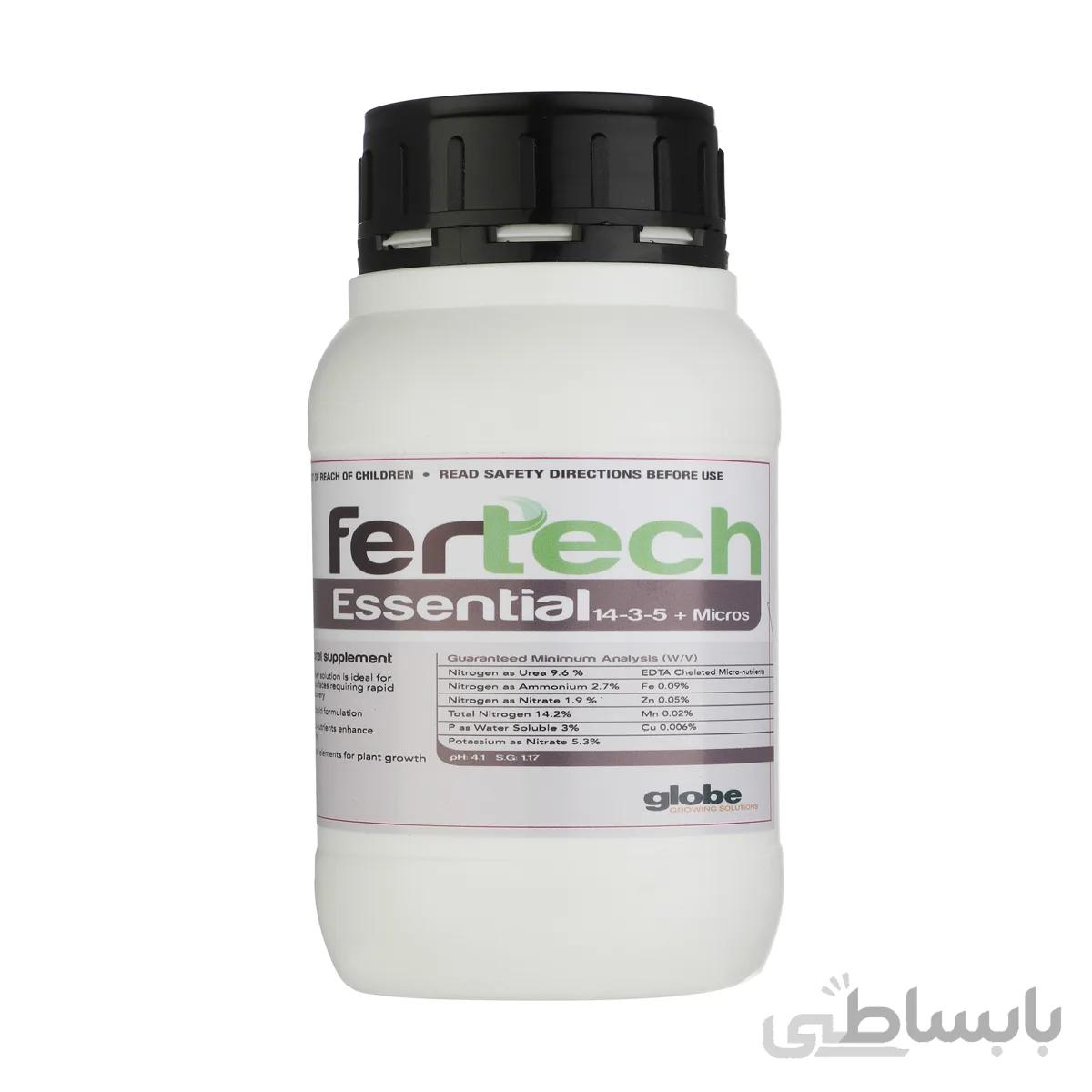 کود مایع کامل فرتچ مدل Essential 14 3 5+micro p حجم 500 میلی لیتر