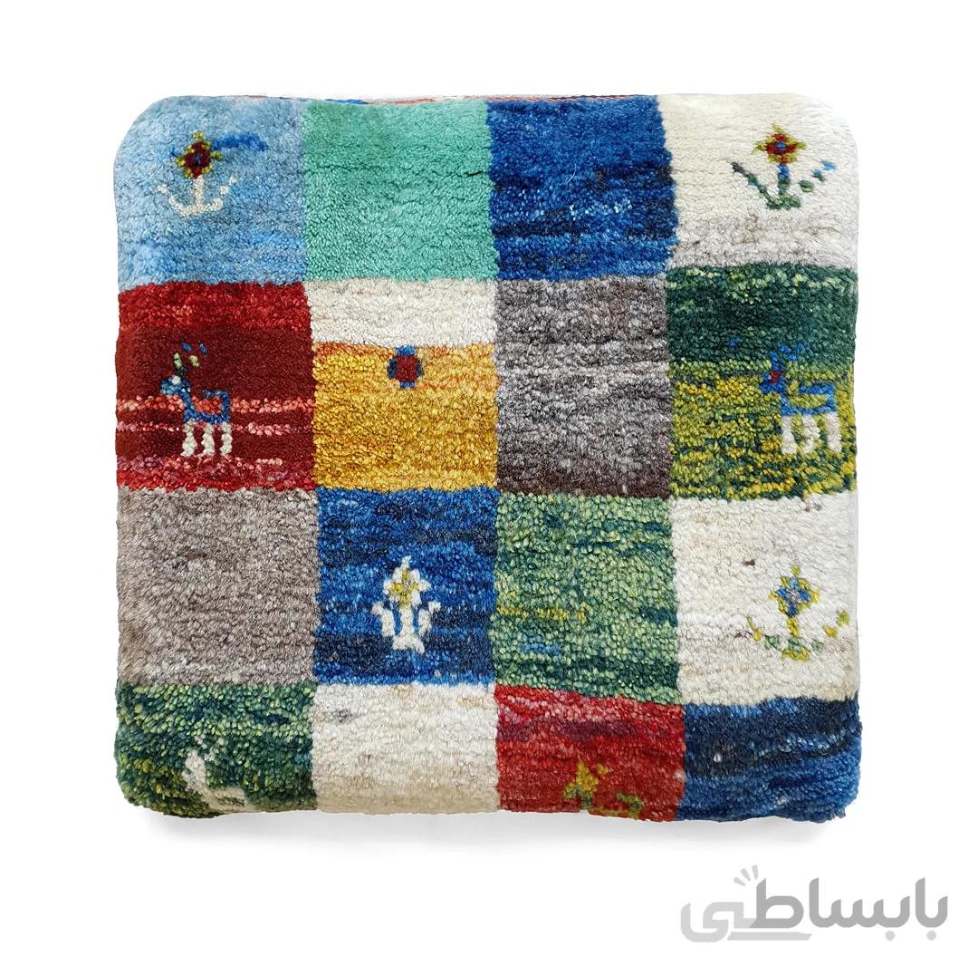کوسن گبه طرح آتیلا - 40×40 سانتی