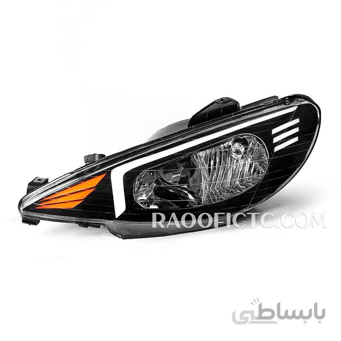 چراغ جلو پژو ۲۰۶ طرح آزرایی