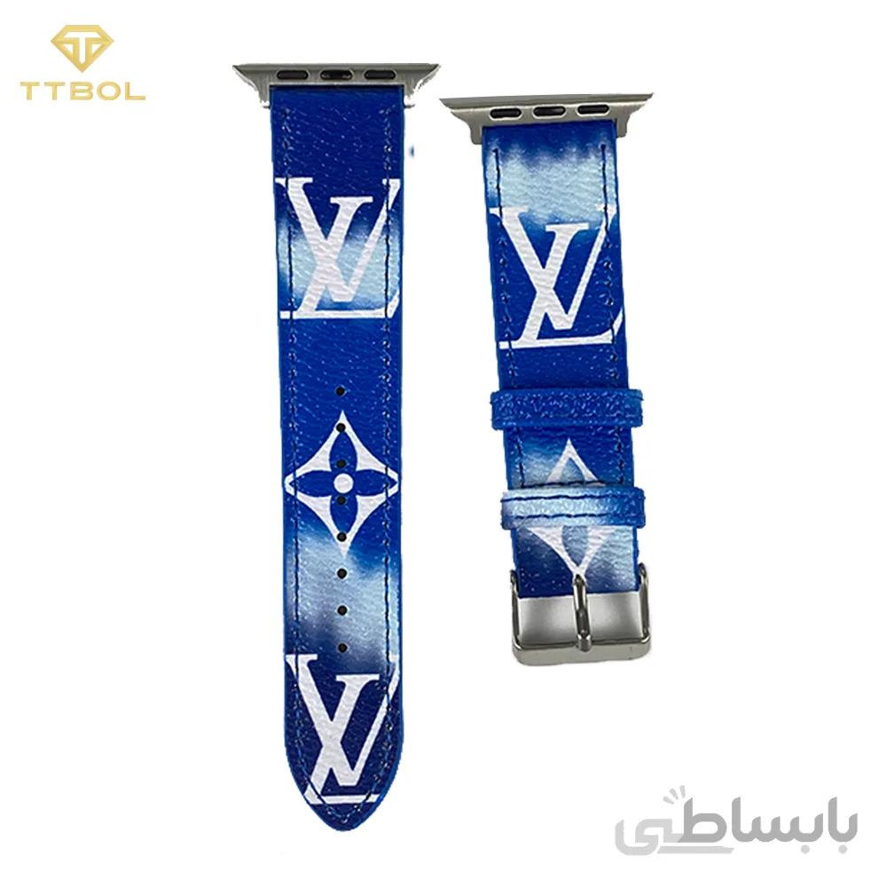 بند چرمی لویی ویتون Louis Vuitton اپل واچ سایز 45/44/42 45