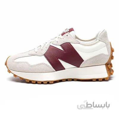 کتانی رانینگ زنانه نیوبالانس طرح صلی New Balance 327 White Red Grey