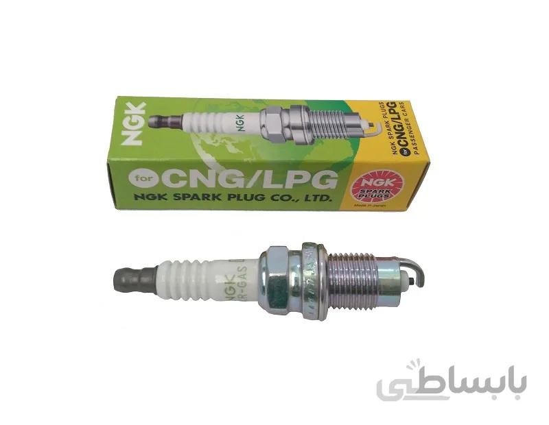 شمع دوگانه سوز انژکتوری NGK ژاپن 7987 BKR-GAS ا BKR-GAS