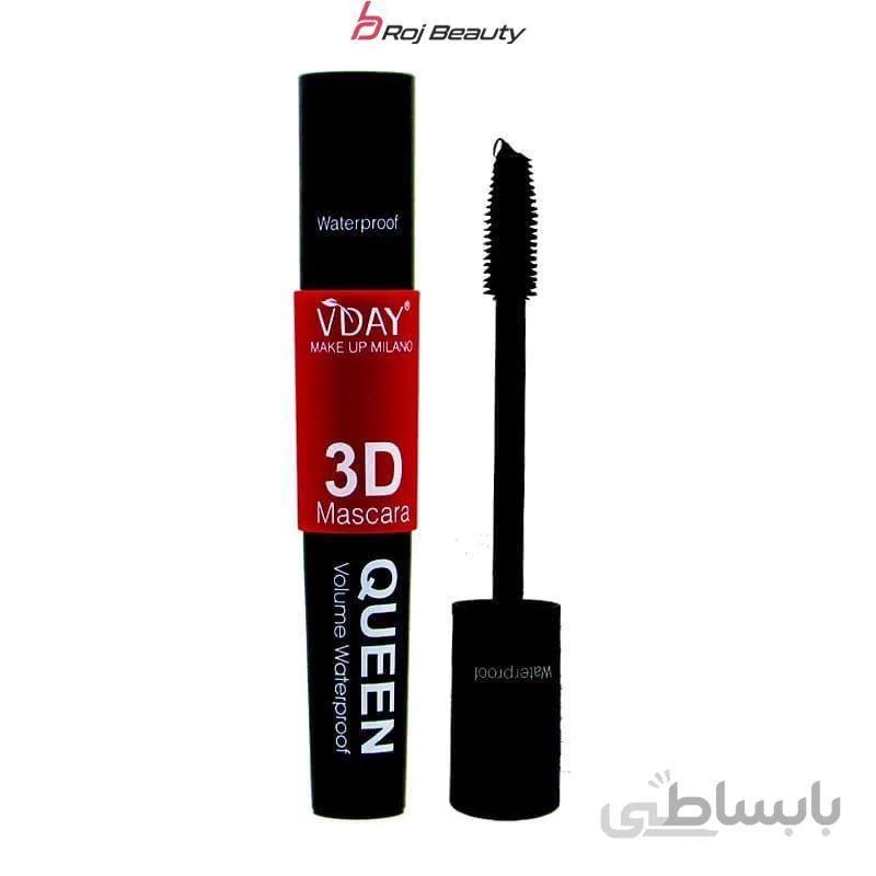 ریمل گیاهی ضدآب وضد حساسیت وی دی SUPER MAX V'DAY