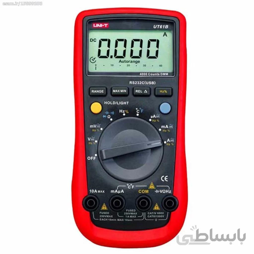 مولتی متر دیجیتال یونیتی مدل UT-61B ا UT61B Modern Digital Multimeter