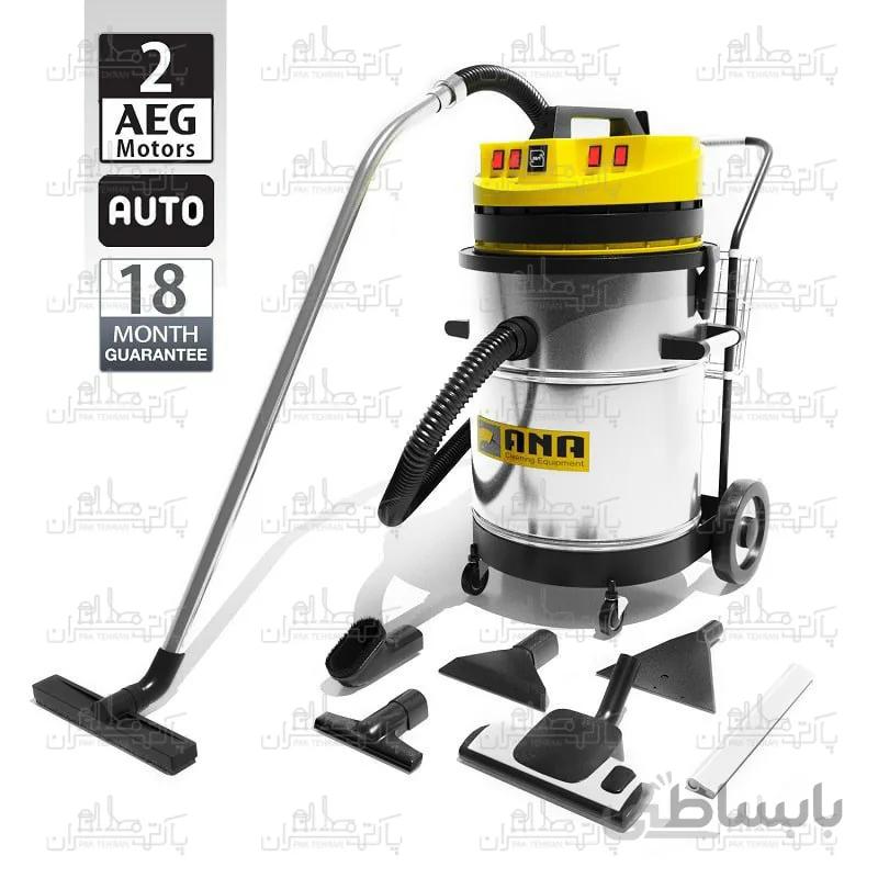 جارو برقی صنعتی سه موتوره اتوماتیک (موتور AEG) آنا مدل P83WD pro