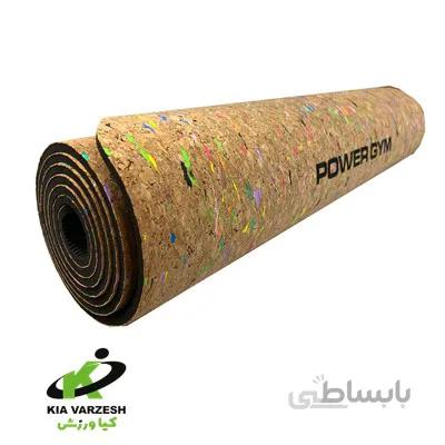 زیر انداز یوگا پاور جیم مدل رنگین کمان ا rainbow model yoga mat power gym