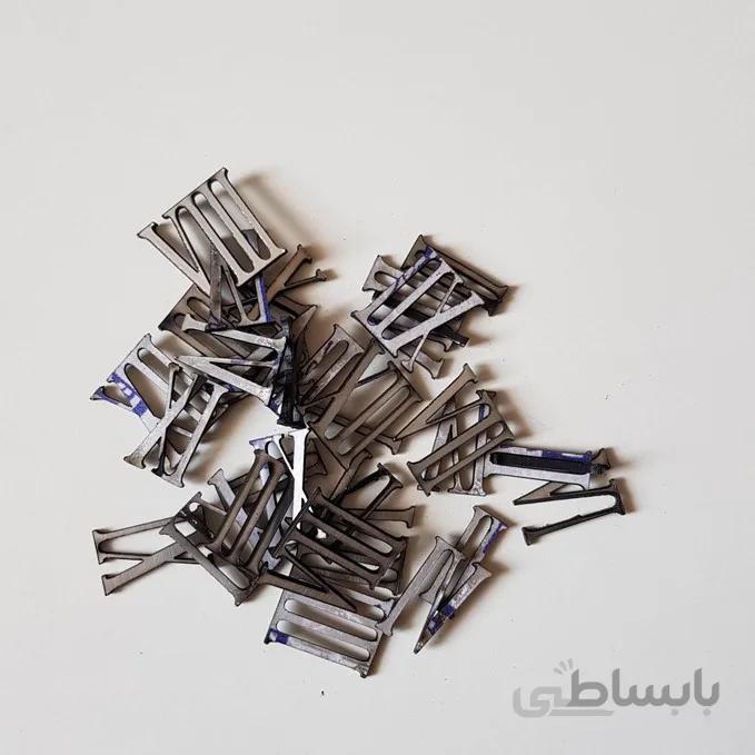 اعداد ساعت یونانی سایز کوچک (نقره ای)