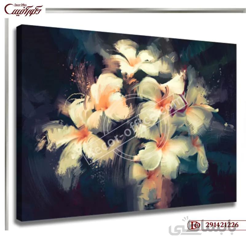 تابلو دیواری گل 1226 ا Decorative flower painting 1226