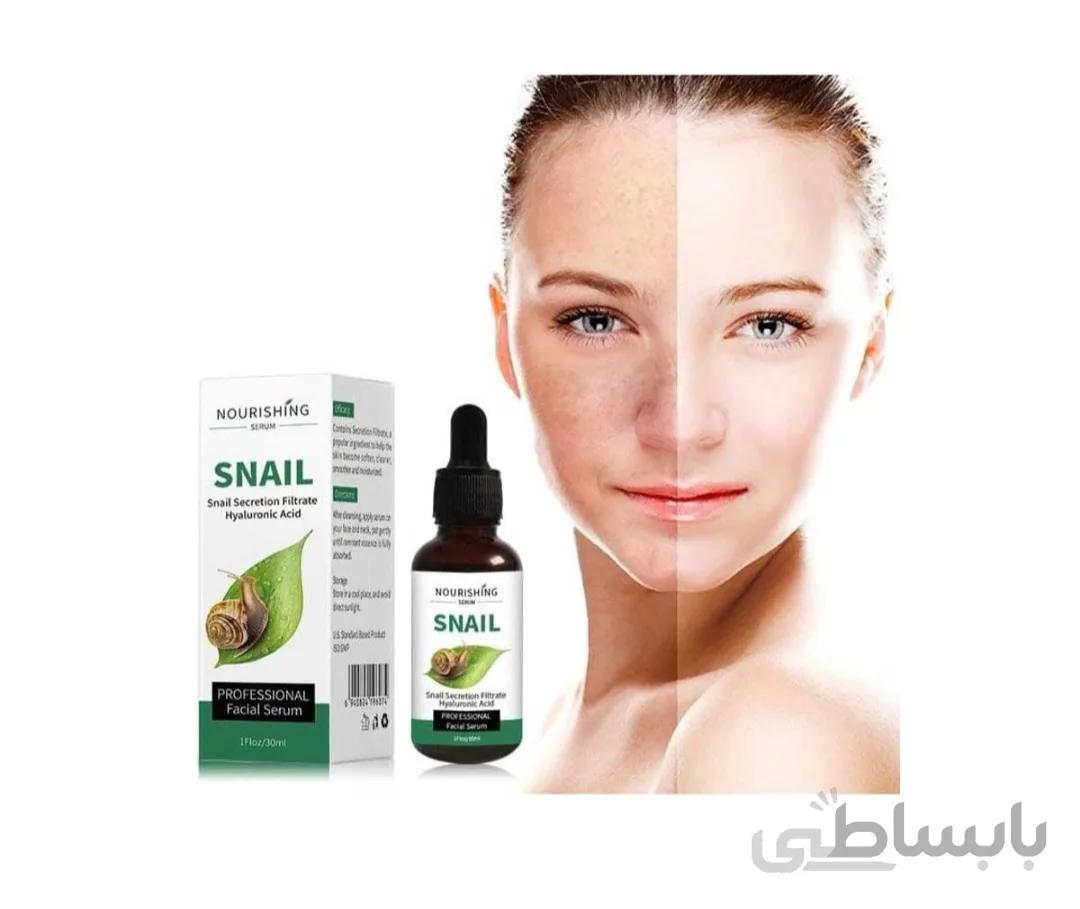 سرم مغذی پوست صورت حلزون مویام – Mooyam Snail Facial Serum