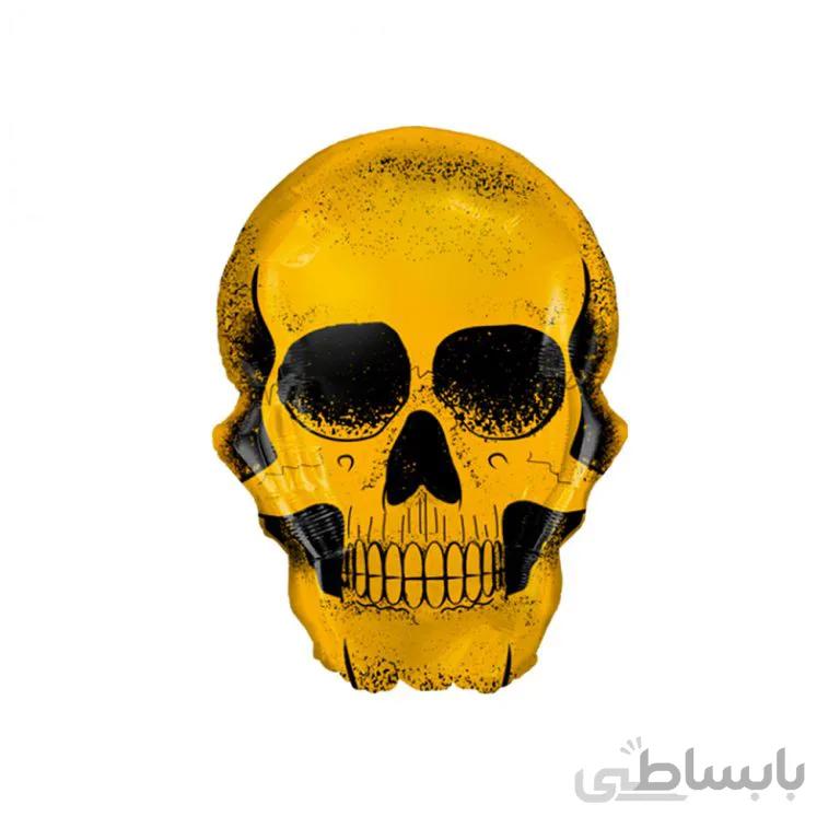 بادکنک فویلی اسکلت جمجمه مدل STF303