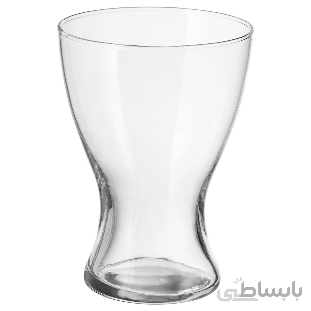 گلدان ایکیا مدل VASEN IKEA VASEN Vase clear glass 90,000 تومان