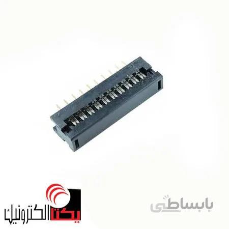 دیل سوکت مشکی باریک 20 پین2.54میلی متر
