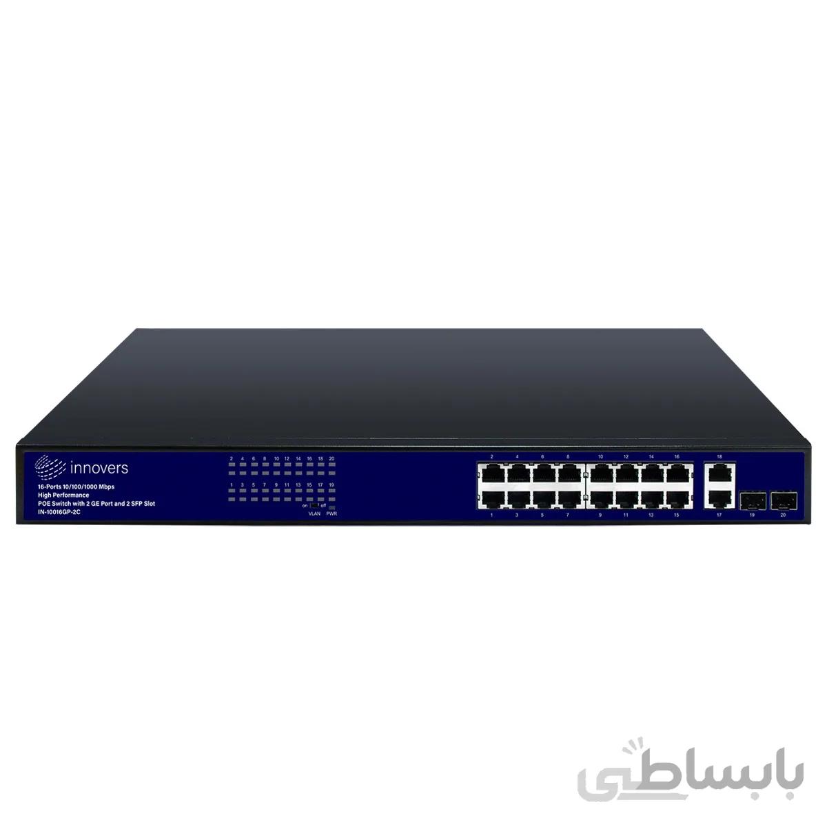 innovers IN-10016GP-2C Rackmount switch