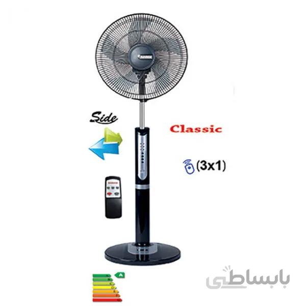 پنکه سه حالته ارشیا مدل کلاسیک کنترل دار