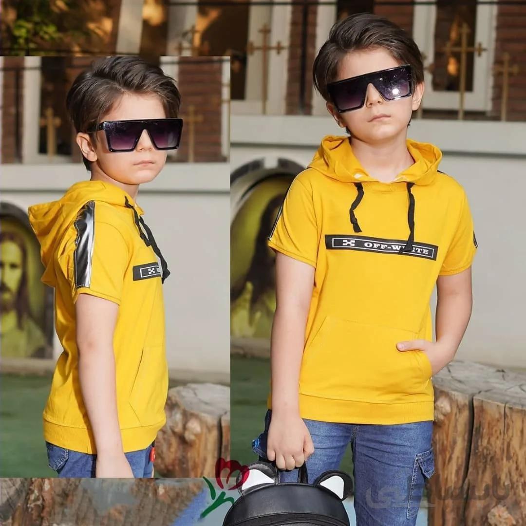 بلوز کلاهدار پسرونه
