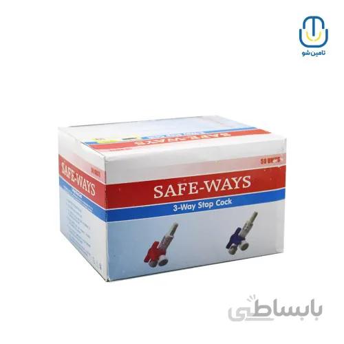 سه راهه آنژیوکت بایومد بسته ۵۰ عددی ا Bio-med three way angiocatheter