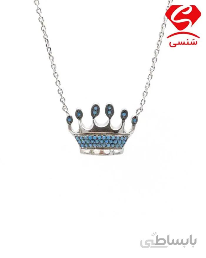 زنجیر آویز نقره کد08