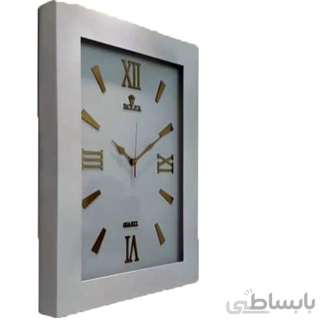 ساعت چوبی مستطیل