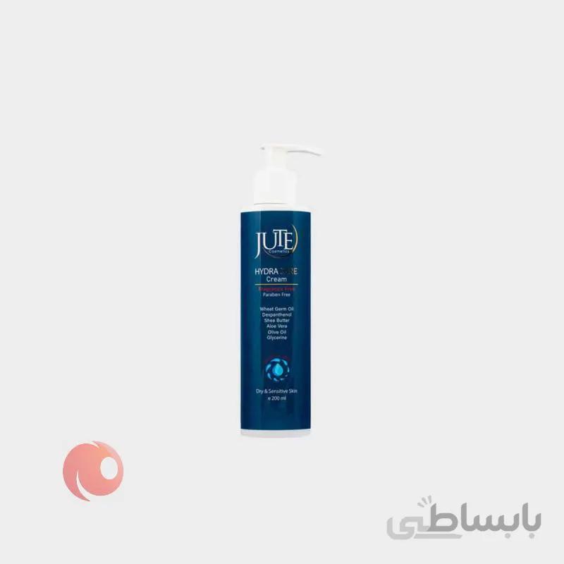 کرم آبرسان ژوت (JUTE) مدل Hydra Care مناسب برای پوست خشک و حساس حجم 200 میلیلیتر