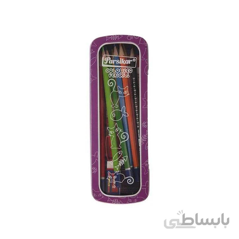 مدادرنگی 12 رنگ پارسیکار مدل JM895-12-3