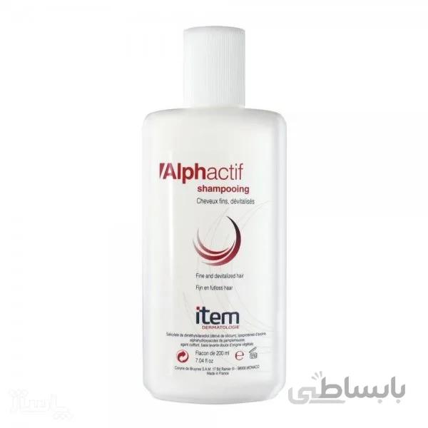 شامپو ضد ریزش آلفا اکتیف آیتم 200 میلی لیتر ا Item Alphactif Anti Fine Hair Shampoo 200 ml