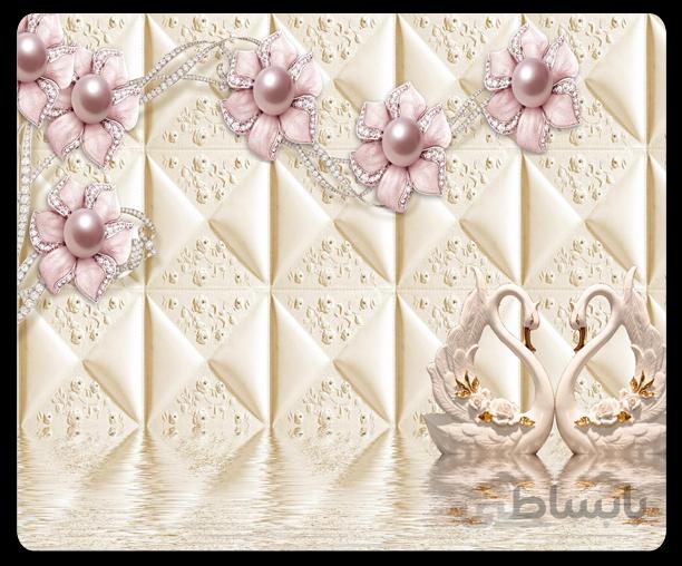 پوستر گل سه بعدی 048