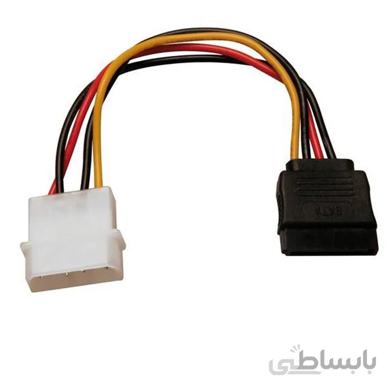 کابل تبدیل برق 4 پین به ساتا
