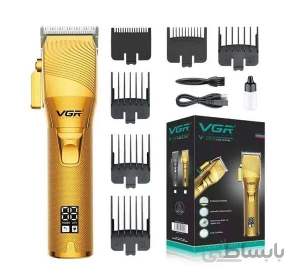ماشین اصلاح موی سر و صورت وی جی ار مدل V-280