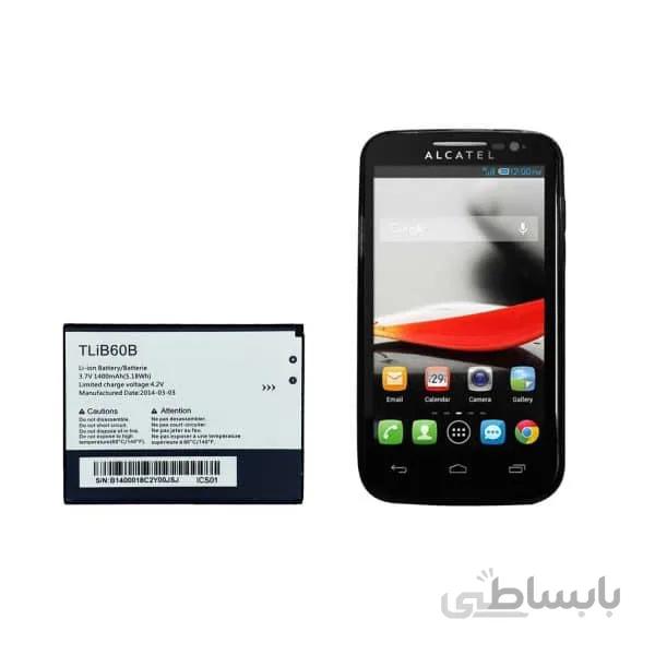 باتری موبایل آلکاتل Alcatel One Touch Evolve با کد فنی TLIB60B