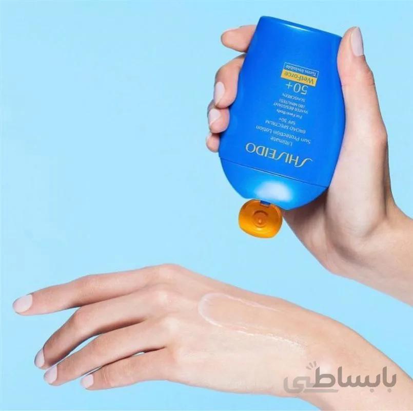 لوسیون ضد آفتاب شیسیدو ۵۰میل