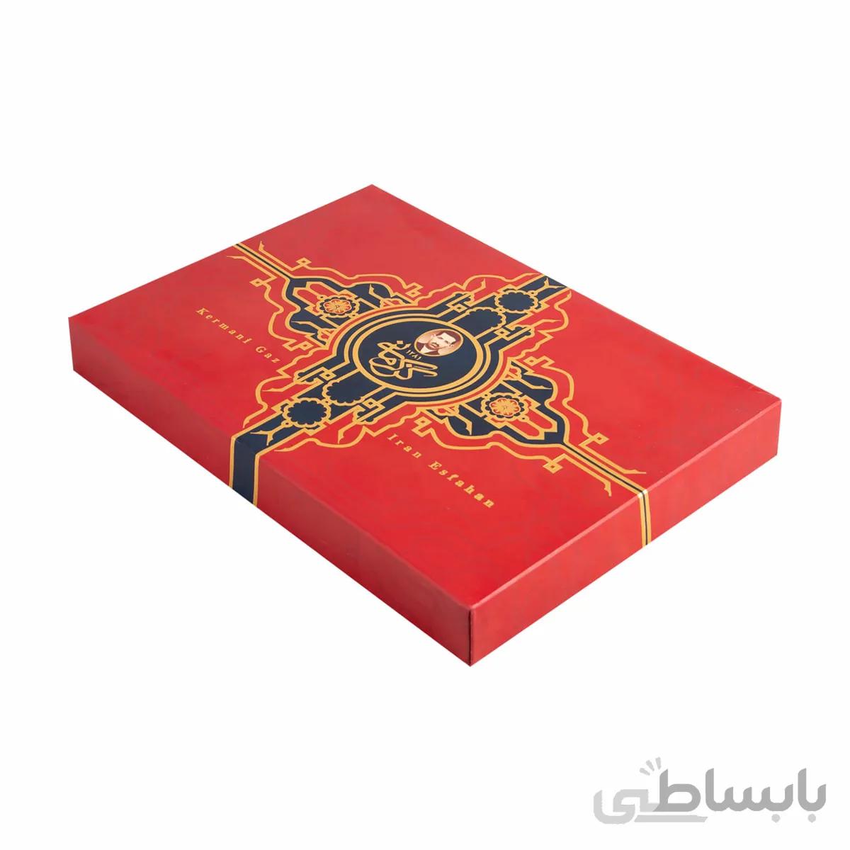 گز لقمه پسته 38 درصد زعفرانی