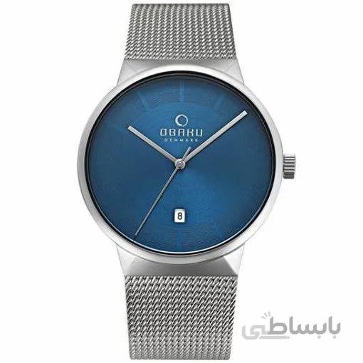 ساعت مچی مردانه اباکو Obaku اورجینال مدل V200GDCLMC