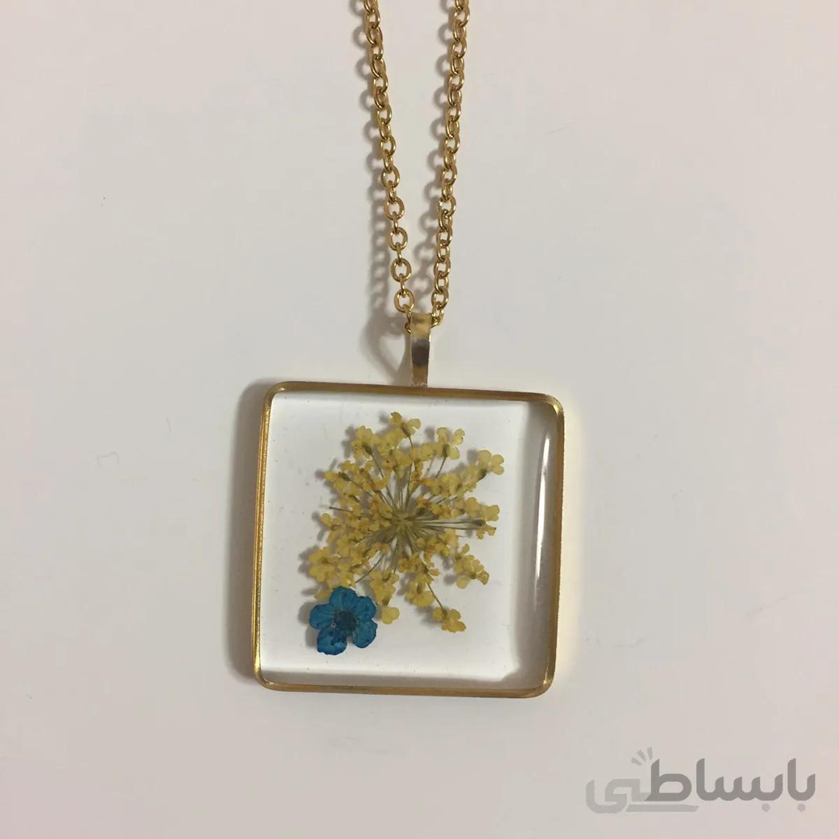 گردنبند رزین اپوکسی کد far-48