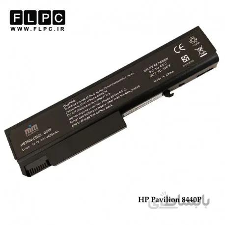 باطری لپ تاپ اچ پی 8440p برند M&M مشکی HP Elitebook 8440p Laptop Battery - 6cell