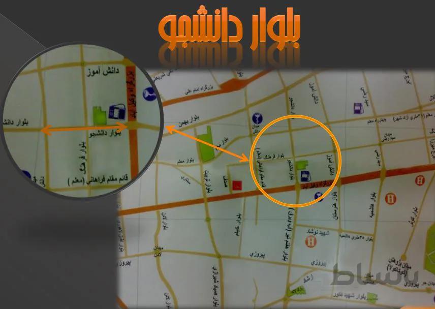 تحلیل فضاهای شهری ( بلوار دانشجو مشهد ابتدای بلوار وکيل آباد تا چهار راه دانشجو )
