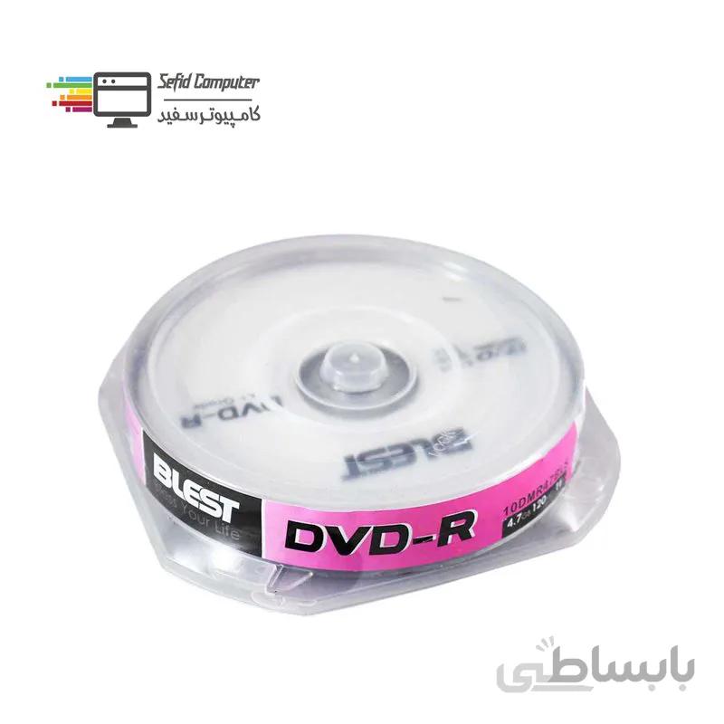دی وی دی خام بلست بسته 10 عددی مدل DVD-R ا Blest DVD-R