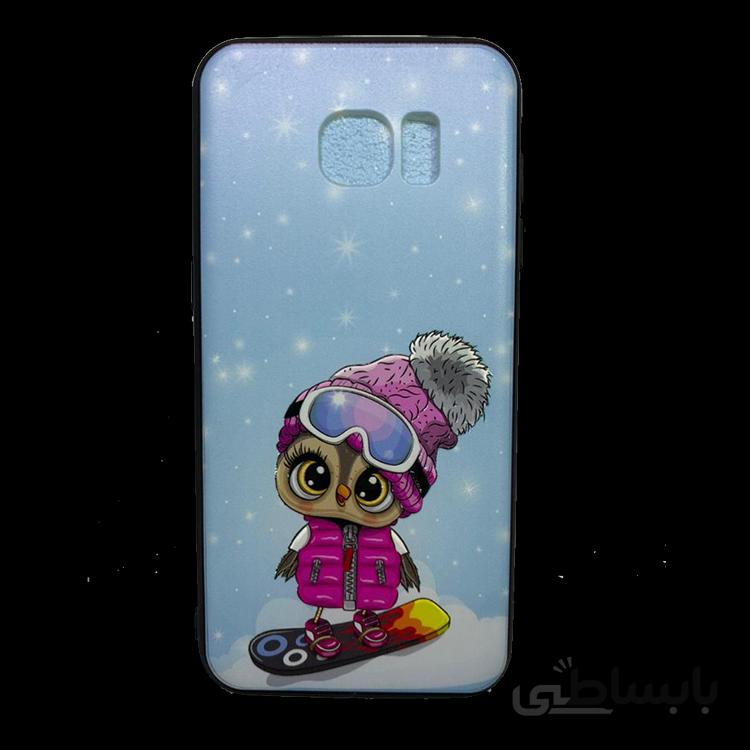 قاب سامسونگ S7 EDGE طرح جغد/SAMSUNG S7 EDGE