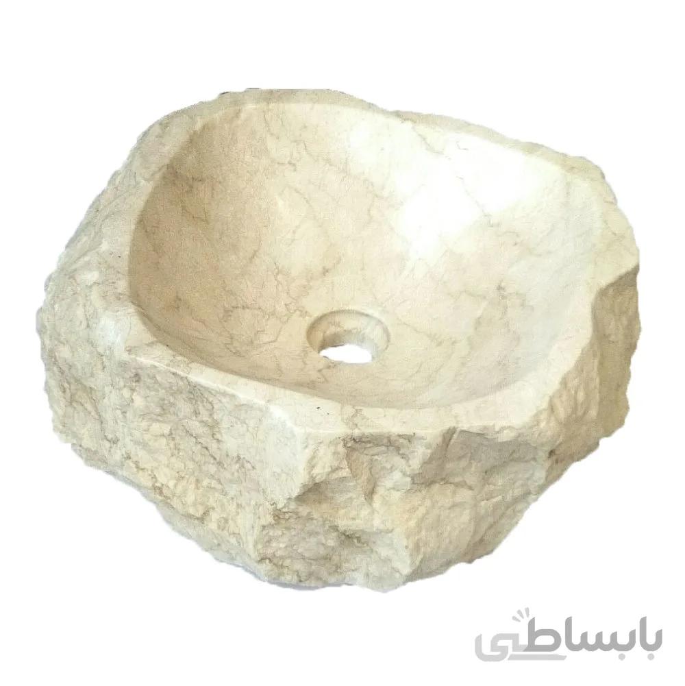 کاسه صخره مرمریت نسکافه ای
