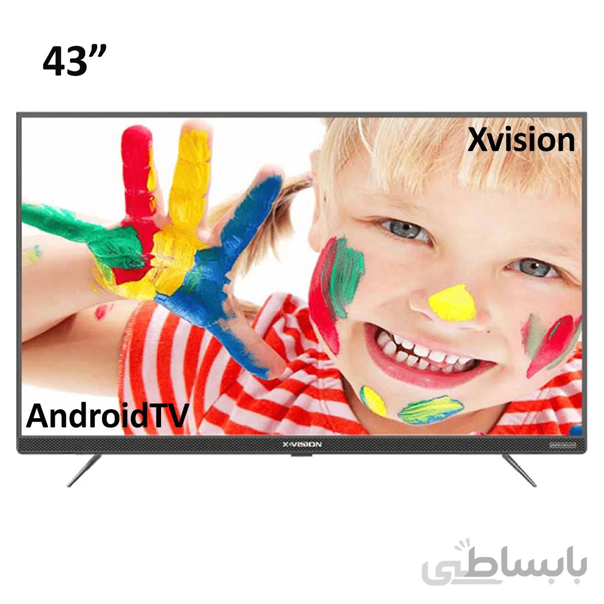 تلویزیون ال ای دی هوشمند ایکس ویژن مدل 43XT745 سایز 43 اینچ ا X.Vision 43XT745 Smart LED TV 43Inch کد 269793