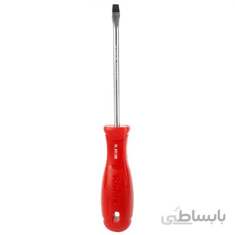 پیچ گوشتی دوسو دسته TPR سایز 6x100 میلی متر رونیکس مدل Ronix RH-2773