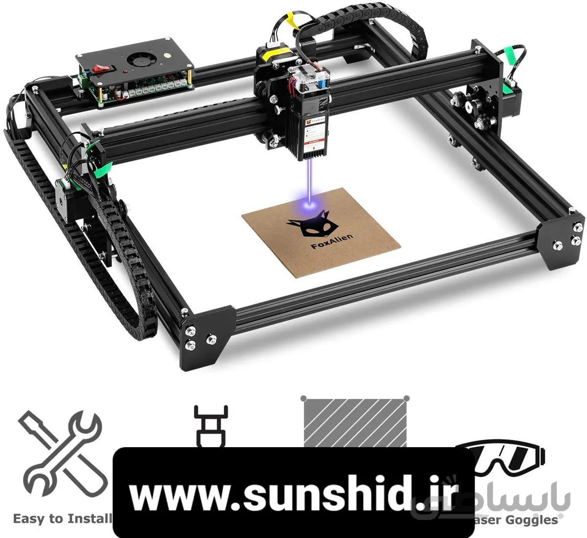 دستگاه حکاکی supa mkf10 با لیزر ژاپنی