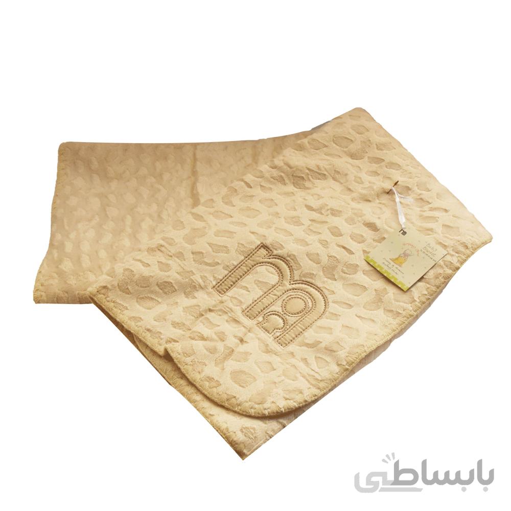پتو نوزاد مادرکر mothercare مدل M1081 سایز 80×80 سانتیمتر کرم