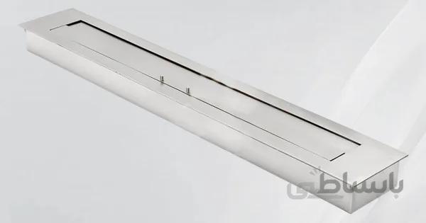 شومینه اتانولی تمام استیل 200 | stainless steel