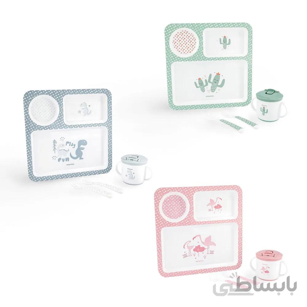 ظرف غذا چهار تکه کیکابو kikkaboo
